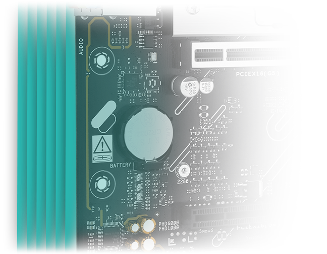 PRIME B650EM-A WIFI 主板采用6层 PCB 设计。